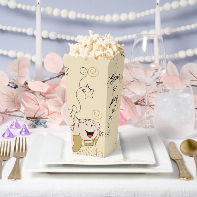 Confetti Stars Baby Dusche Geschenkschachtel (Hochzeit)
