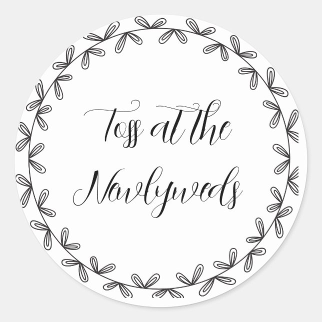 Confetti Sticker (Vorderseite)