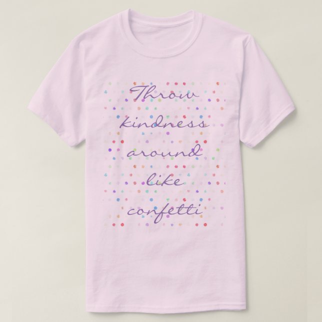 Confetti T-Shirt (Design vorne)