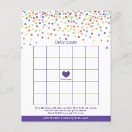 Confetti Theme Baby Showspiel