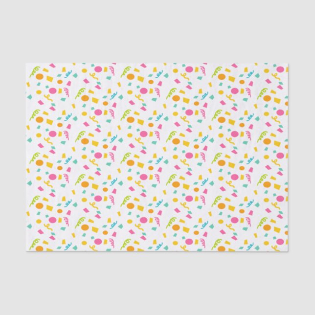 Confetti Tissue Paper Seidenpapier (Vorderseite)