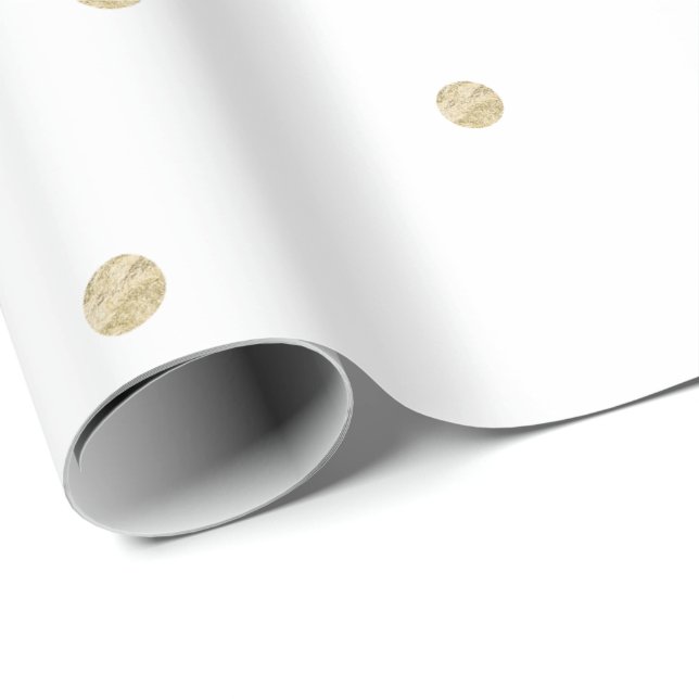 Confetti-Tupfen-Packpapier Geschenkpapier (Rolleneckpunkt)