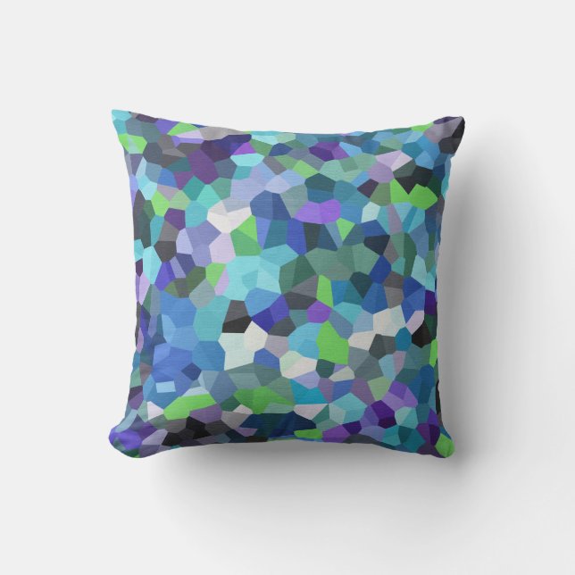 Confetti Violet Blues Kissen (Vorderseite)