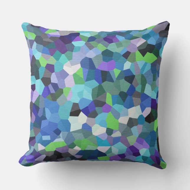Confetti Violet Blues Kissen (Vorderseite)