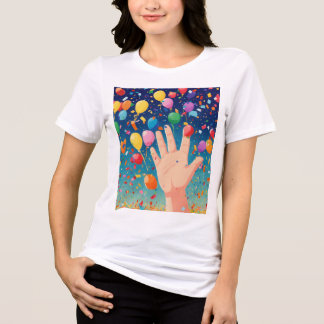 Confetti WebP-Design Tri-Blend Shirt