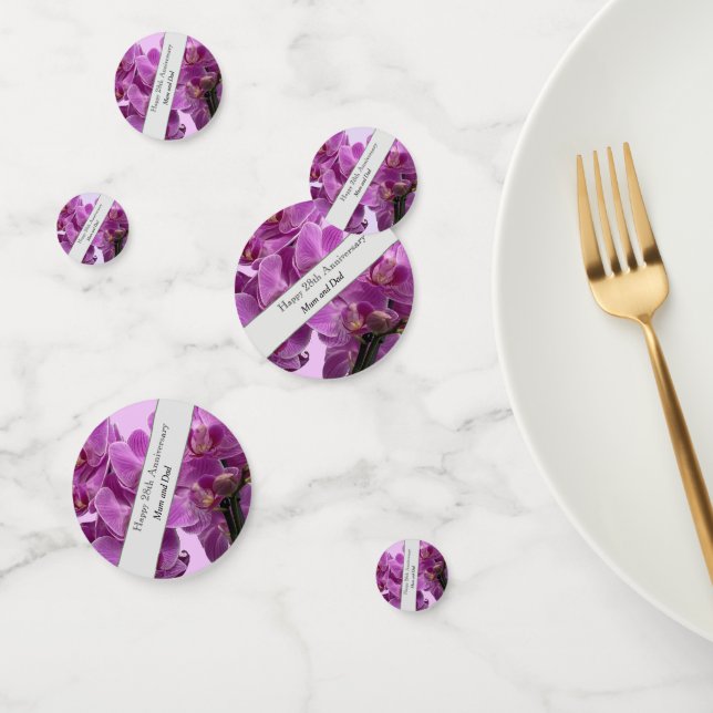 Confettis 28e orchidée Mariage (Groupe)