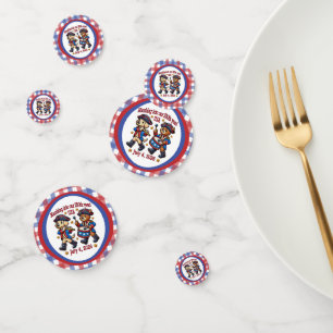 Confettis 4 juillet USA 250e anniversaire Semiquincentenaire