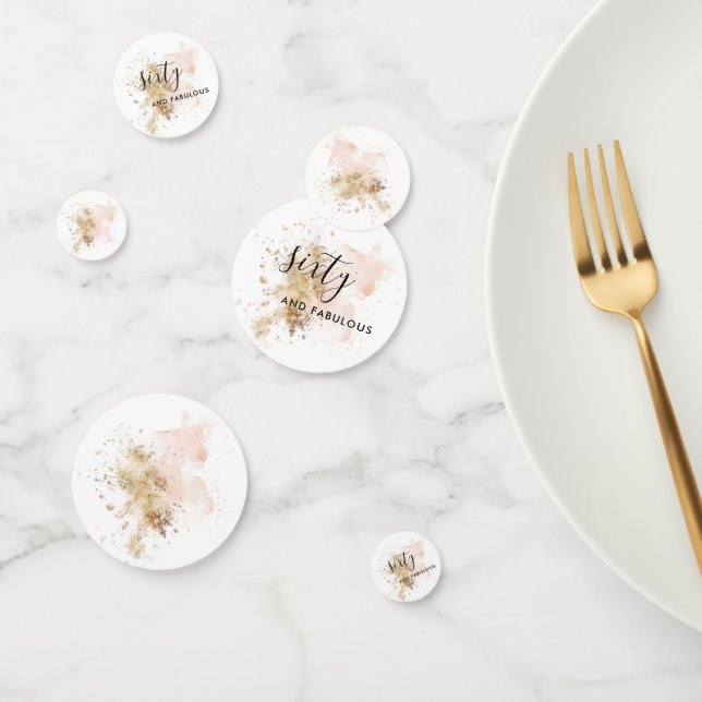 Confettis 60 Et Fabuleuse Femme 60E Anniversaire (Groupe)