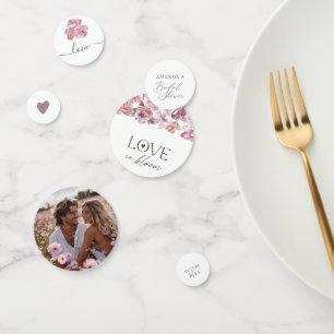 Confettis Amour En Fleur Fête des mariées Florale