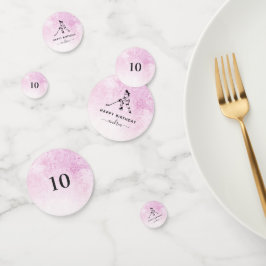 Confettis Anniversaire Jouer Joueur de hockey sur glace Nom 