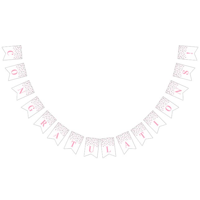 Confettis argentés rose-clair de bannière de (Tout)