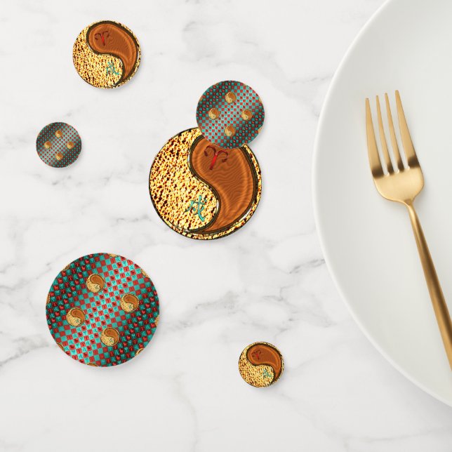 Confettis Aries et Wood Dog (Groupe)