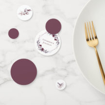 Aubergine Mauve Rose Dusté violet violet Feuilles