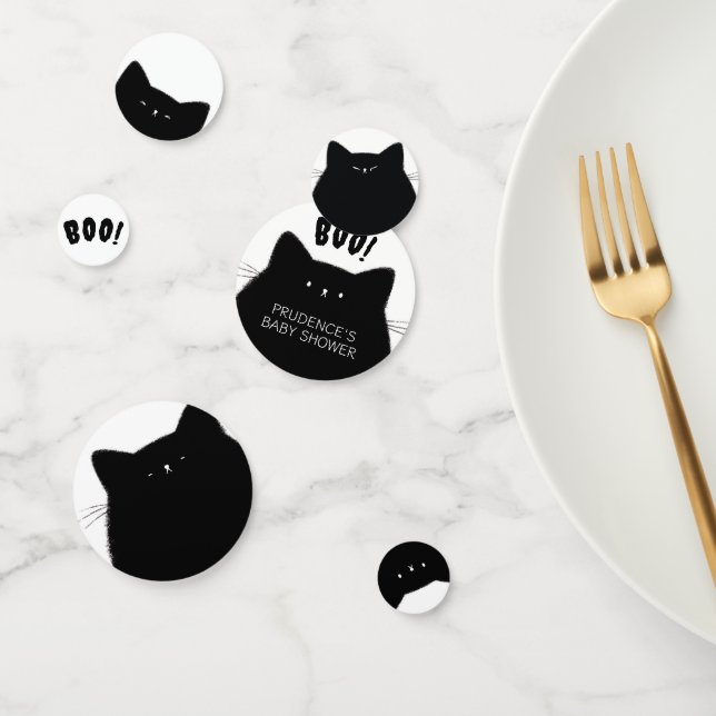 Confettis Baby shower d'Halloween de Little Boo (Groupe)
