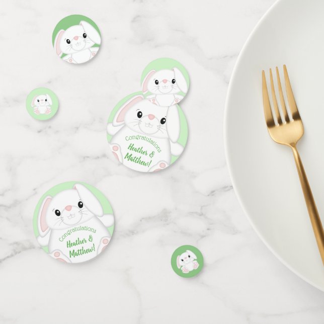 Confettis Baby shower lapin lapin (Groupe)