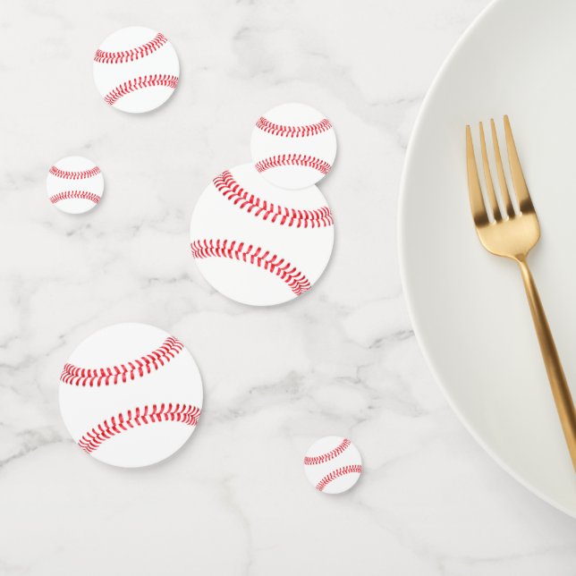 Confettis Banquet d'équipe de baseball/joueur Anniversaire d (Groupe)