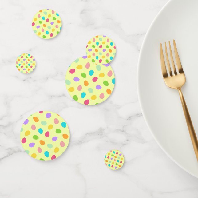 Confettis Basic Egg Yellow (Groupe)