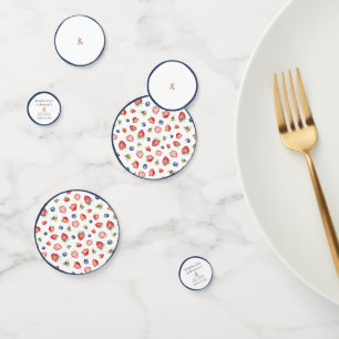 Confettis Berry Sweet Strawberry Girl Baby shower