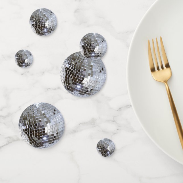 Confettis Boule Disco En Miroir 1 (Groupe)
