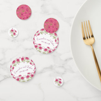 Confettis Bright Pink Rose Wedding