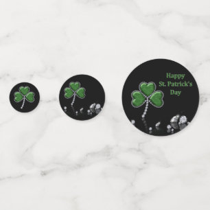 Confettis Brilliant Happy St. Patrick's Day Diamonds