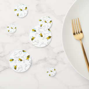 Confettis Bumblebee volant Jaune Noir Bumble Bee