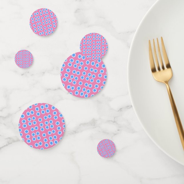 Confettis Cercles bleus (Groupe)