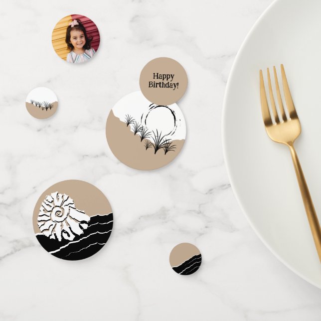 Confettis C'est une fête d'anniversaire de plage (Groupe)