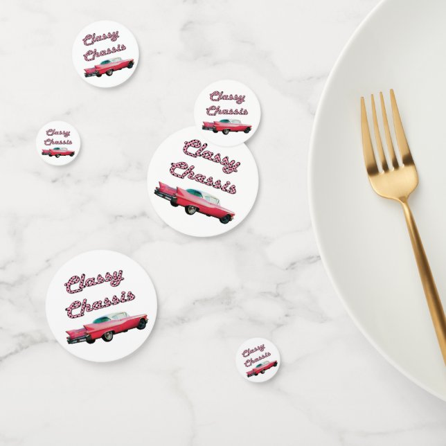Confettis Châssis classique (Groupe)