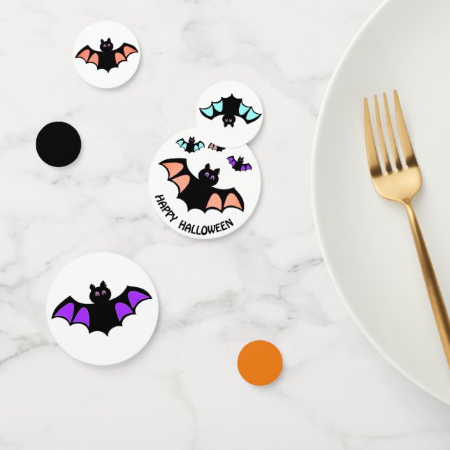 Confettis Chauve-souris (Groupe)
