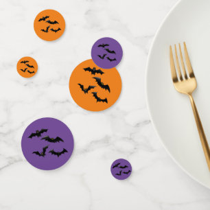 Confettis Chauve-souris d'Halloween