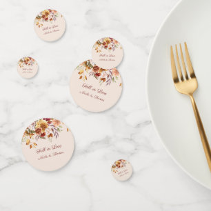 Confettis Chute en amour Confetti, Chute en amour Mariage