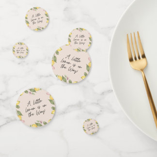 Confettis Citron Rose