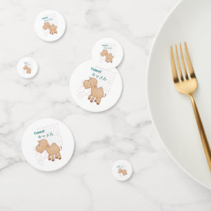 Confettis Collection Cute Camel-Kawaii