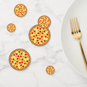 Confettis Cool plaisir pizza fête anniversaire de enfant