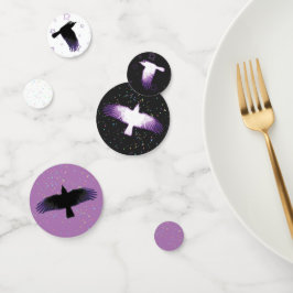 Confettis Corbeaux mystiques