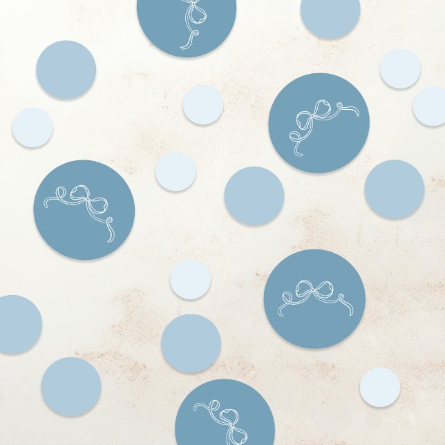 Confettis de Baby Shower Something Blue (Créateur téléchargé)