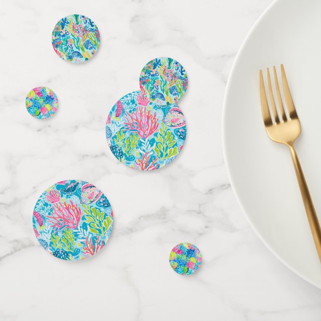 Confettis de table en graphisme élégant (Groupe)