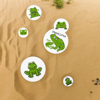 Confettis de table Grenouille verte