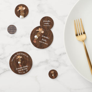 Confettis Décor du petit Baby shower occidental Cowboy AA