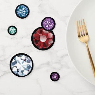 Confettis Diamants et strass