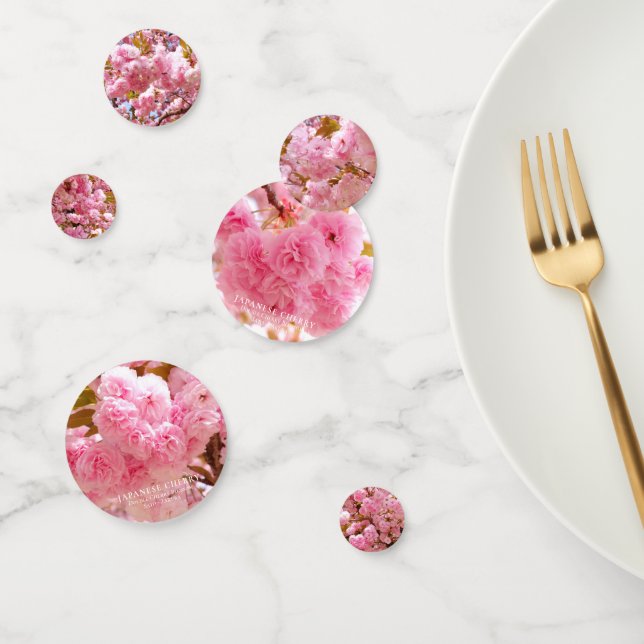 Confettis Double Cherry Blossom: Sato-zakura (Groupe)