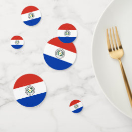 Confettis Drapeau du Paraguay