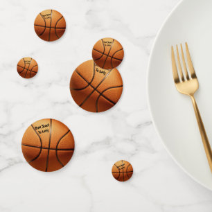 Confettis Drôle Basketball Ne Tire Pas Tôt,