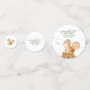 Confettis Écureuil drôle faune bébé nouveau-né