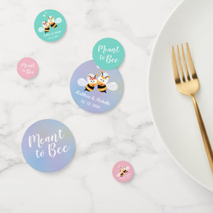 Confettis Élégant Classy Signifie D'Être Une Fête De Mariage