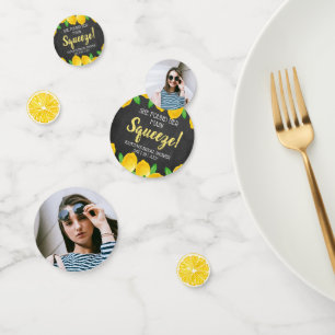 Confettis Elle a trouvé son Lemon Bridal Shower