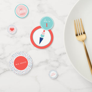 Confettis Fête de la crème glacée