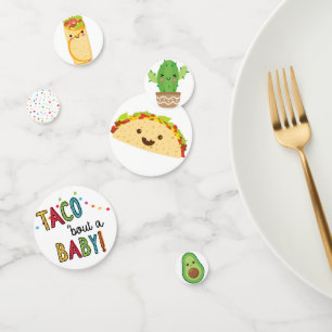 Confettis Fiesta Taco Bout" Une Table Bébée