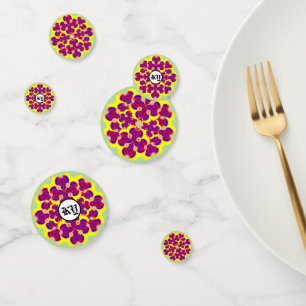 Confettis Fleurs cardiaques par Kenneth Yoncich